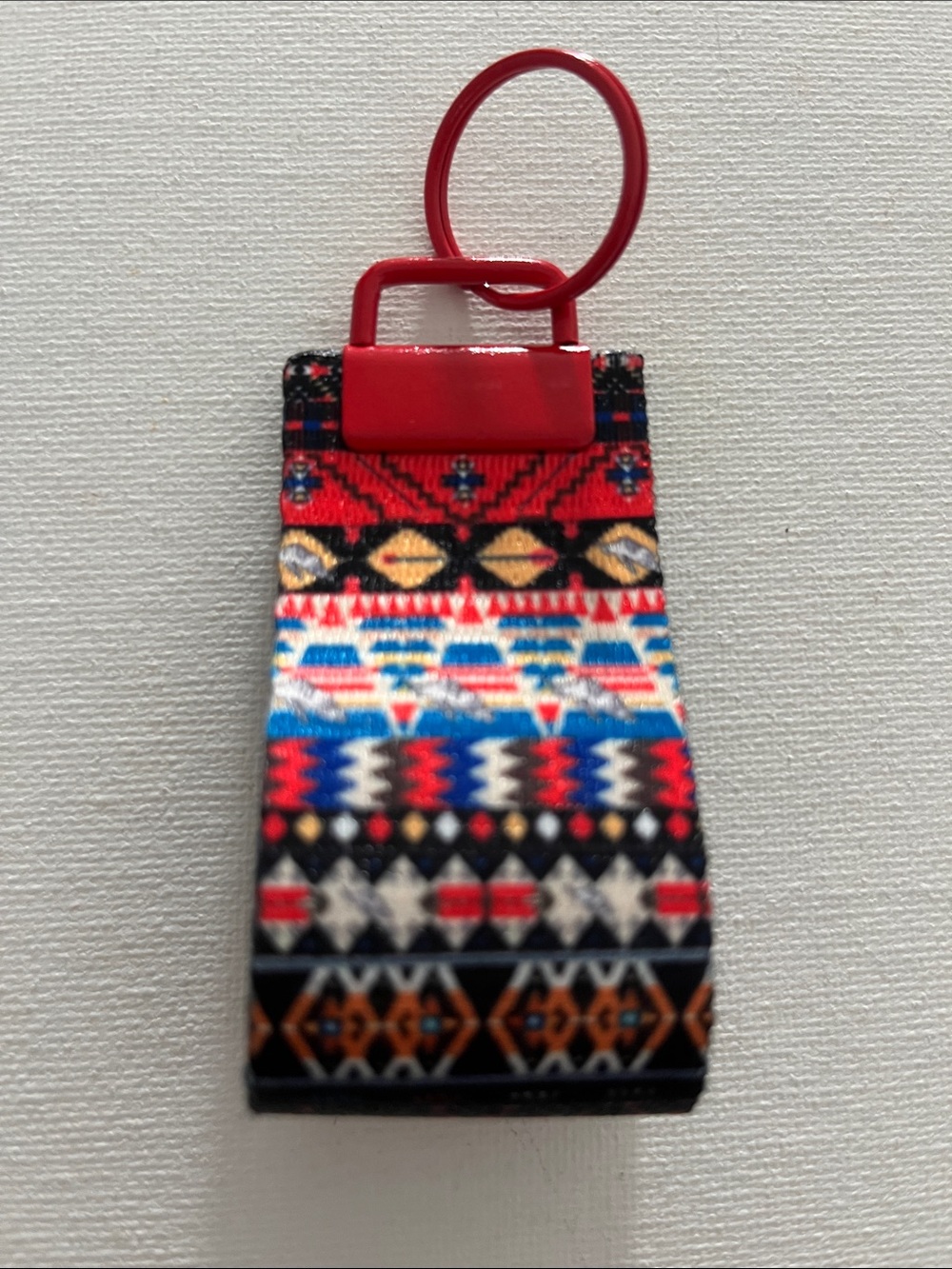 6 pc. Vibrant Patterned Purse Backpack Tassels Mini Key Fobs Gifts Fundraising - Picture 9 of 11